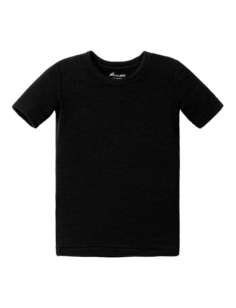 AVAUMA Newborn Baby Little Boys Girls Snug-Fit Pajamas Summer Short Sets Pjs Kids Clothes (L/Black) - Image 2